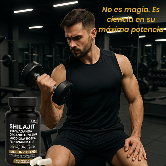 Shilajit Ashwagandha - Recarga tu vida con energía pura