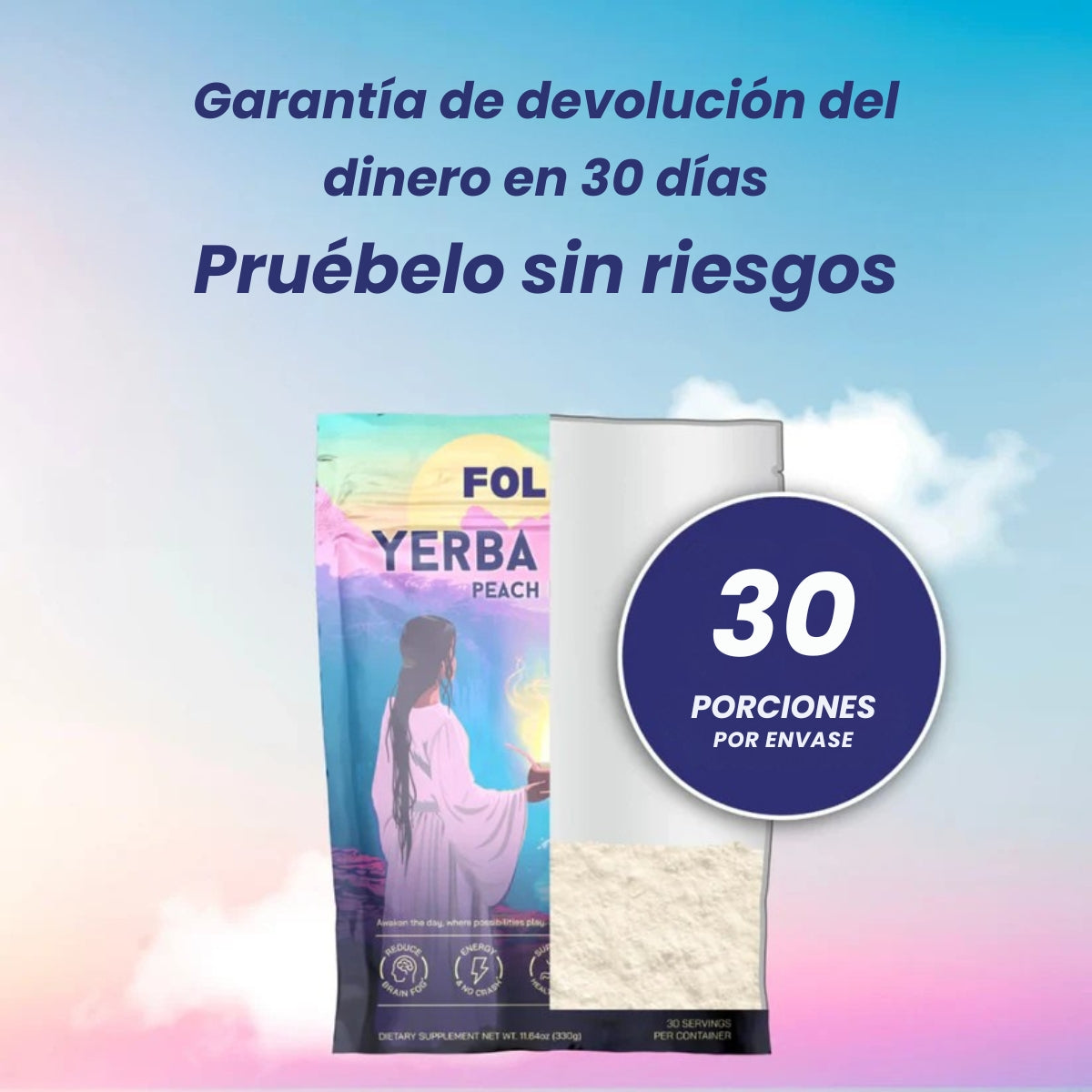Yerba Magic - Té de melocotón y mango