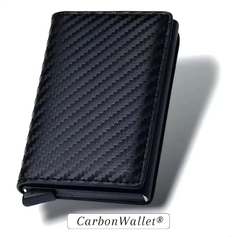 CarbonShield™ — Cartera Inteligente Antirrobo RFID