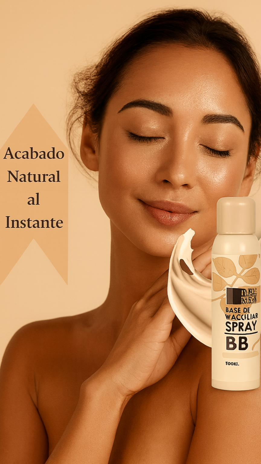 2 x 1 BBSpray - Maquillaje Rápido, Look Natural