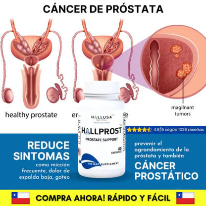 🚨 SOLO POR HOY  2X1  🎁| Hallprost Vital - Bienestar masculino, salud sin límites.