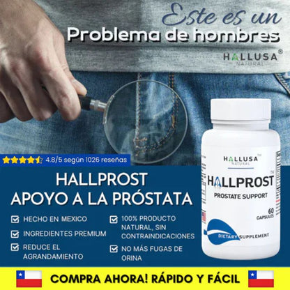 🚨 SOLO POR HOY  2X1  🎁| Hallprost Vital - Bienestar masculino, salud sin límites.