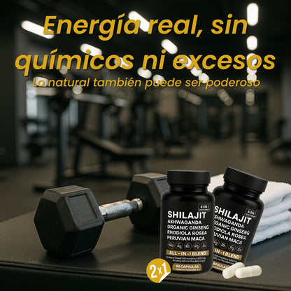 Shilajit Ashwagandha - Recarga tu vida con energía pura