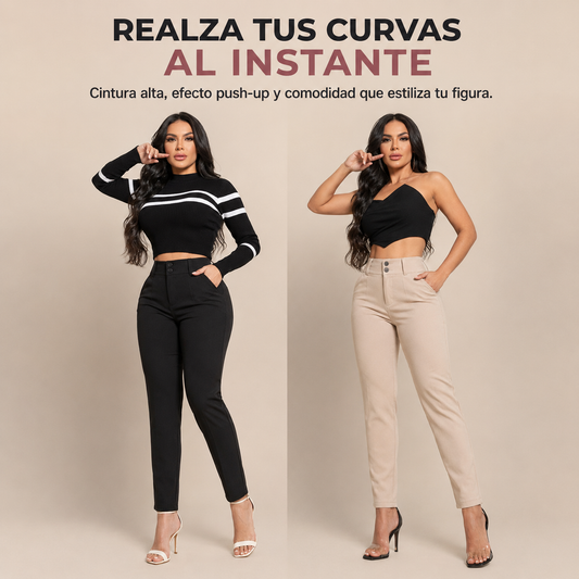 PANTALONES ULTRA REALCE: MOLDEA, REALZA Y ADELGAZA AL INSTANTE