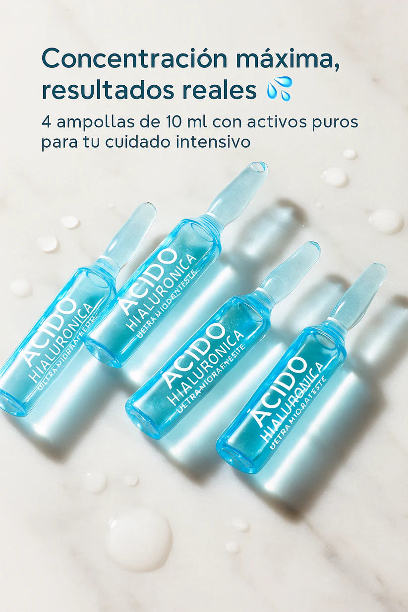 Ampollas de ácido hialurónico GlowRevive - Adios arrugas [2 packs x 1]