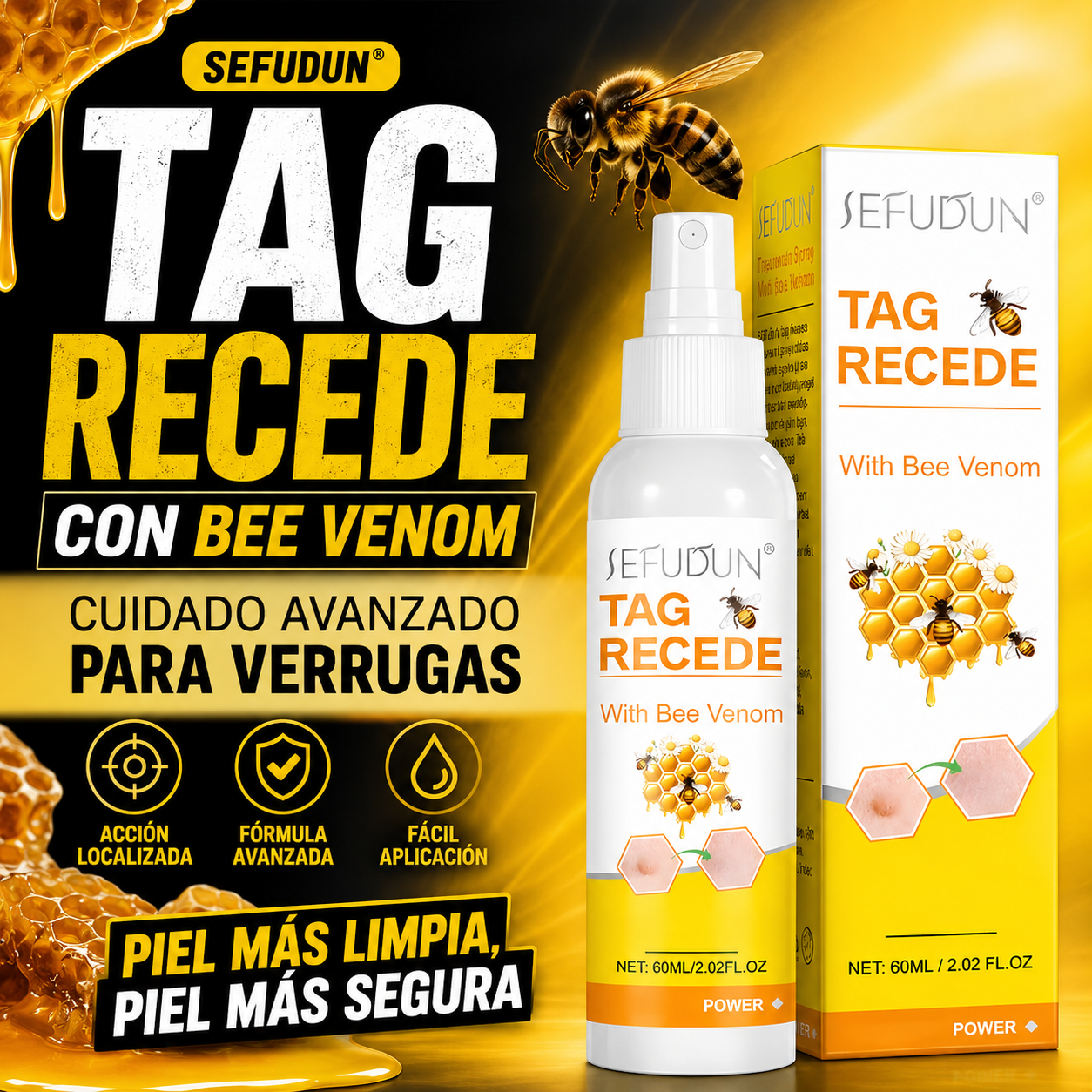 ✨ TAG RECEDE™ | Elimina las Verrugas de Forma Fácil