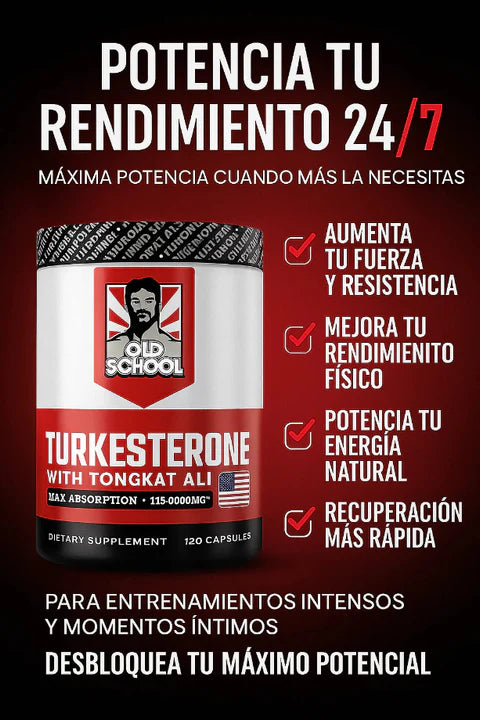 TURKESTERONE - COMPRA 1 Y LLEVA 2 UNIDADES