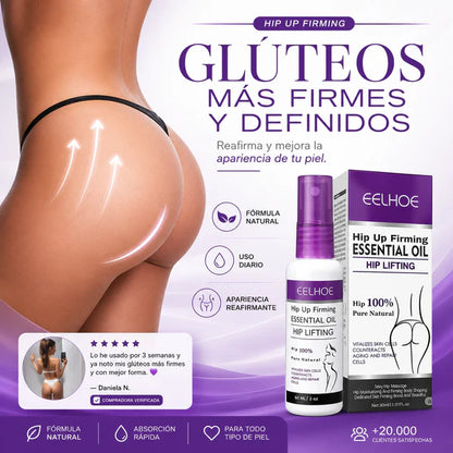 Aceite Reafirmante EELHOE: Eleva tu autoestima y tus gluteos | 🔥PROMOCIÓN 2 X 1🔥