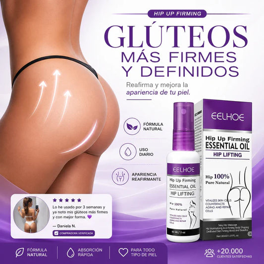 Aceite Reafirmante EELHOE: Eleva tu autoestima y tus gluteos | 🔥PROMOCIÓN 2 X 1🔥