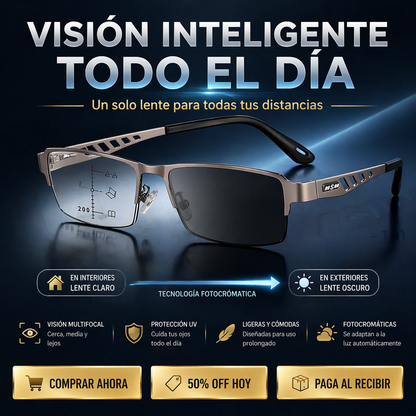 Gafas Multifocales Fotocromáticas Inteligentes