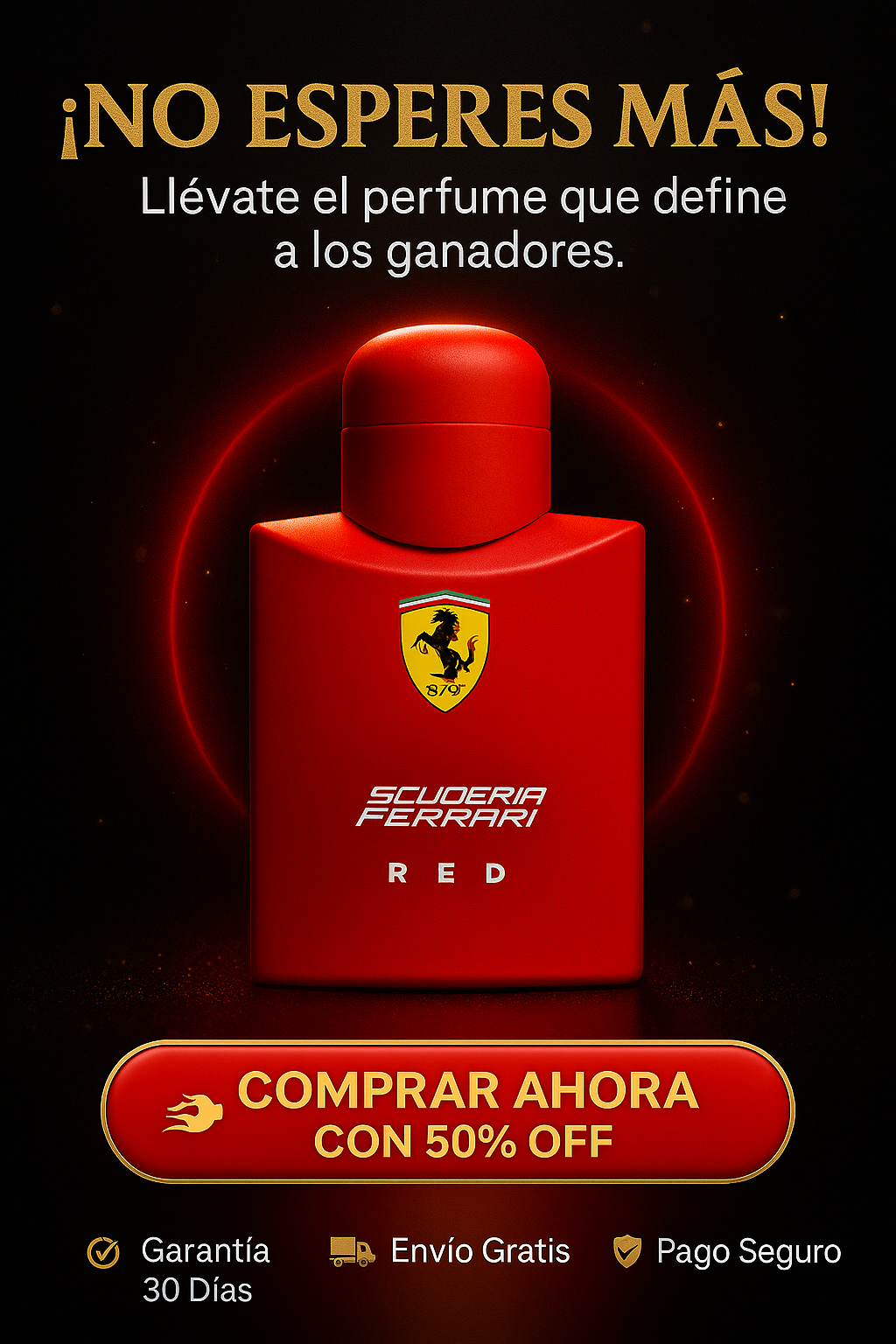 💎Ferrari Scuderia Red Perfum🏎️