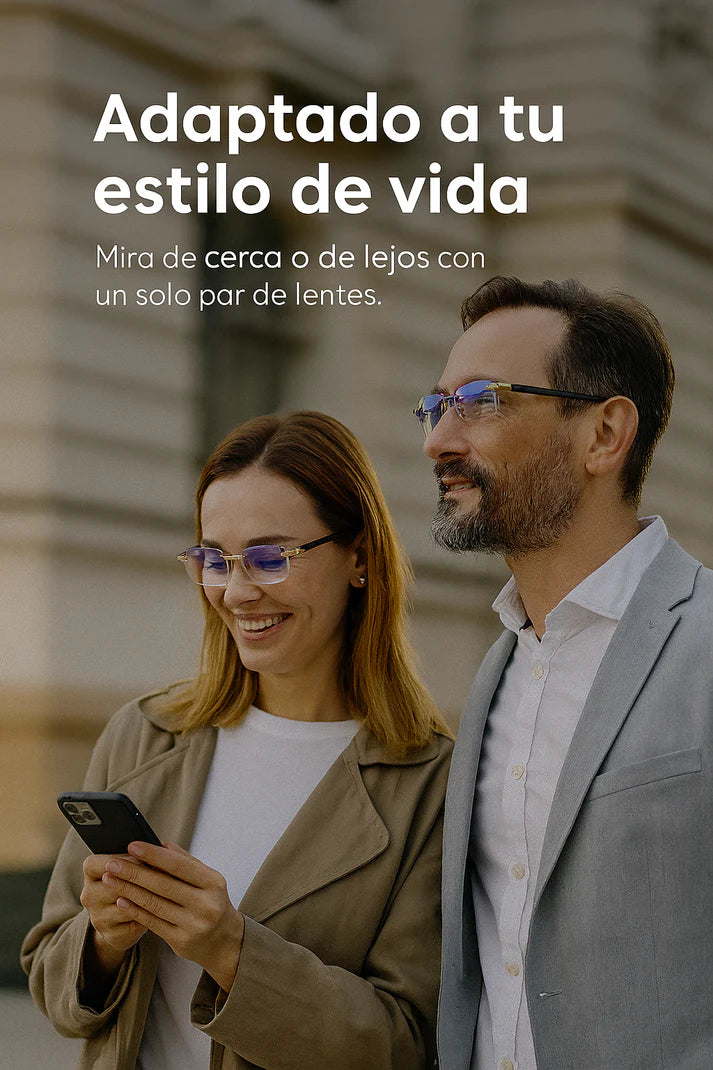 Lentes INTELIGENTES bifocales Smart Zoom🤓