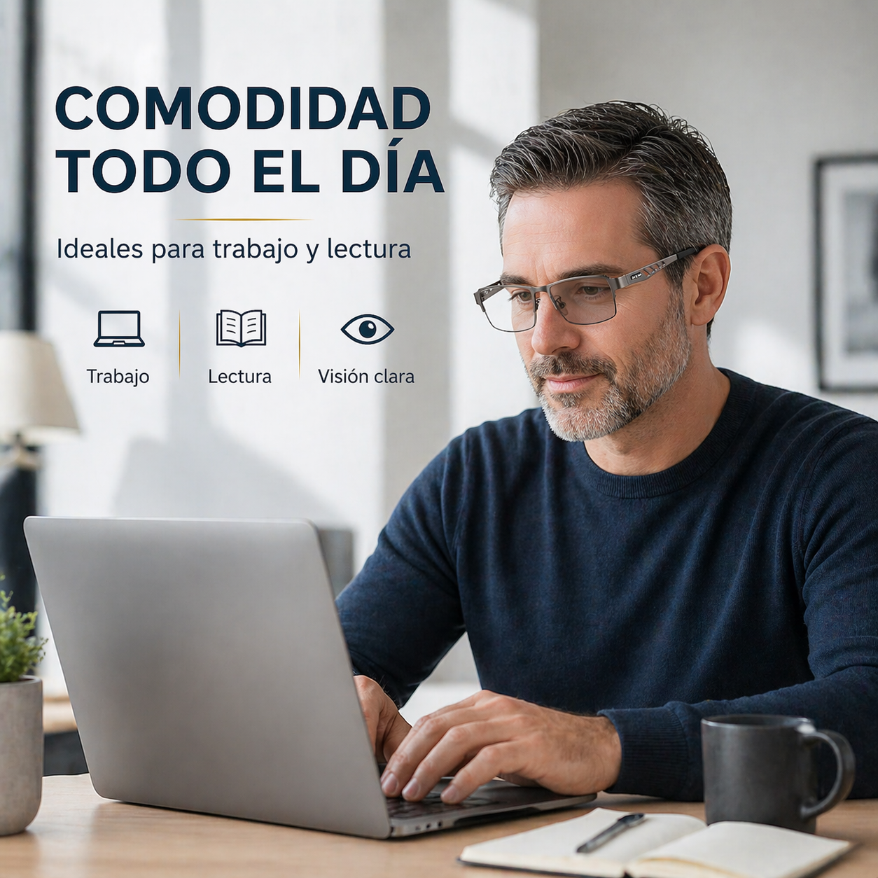 Gafas Multifocales Fotocromáticas Inteligentes