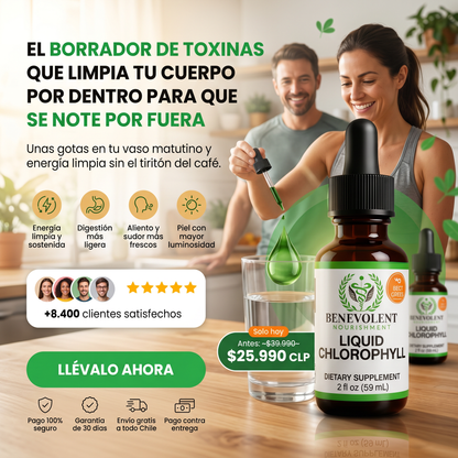 🌿✨CLOROFILA LÍQUIDA DETOX - PROMOCIÓN 2 X 1